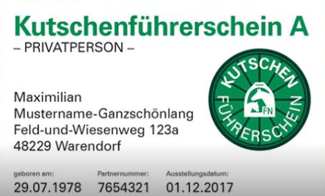 Ausbilder- und Prüferqualifizierung zum neuen Kutschenführerschein