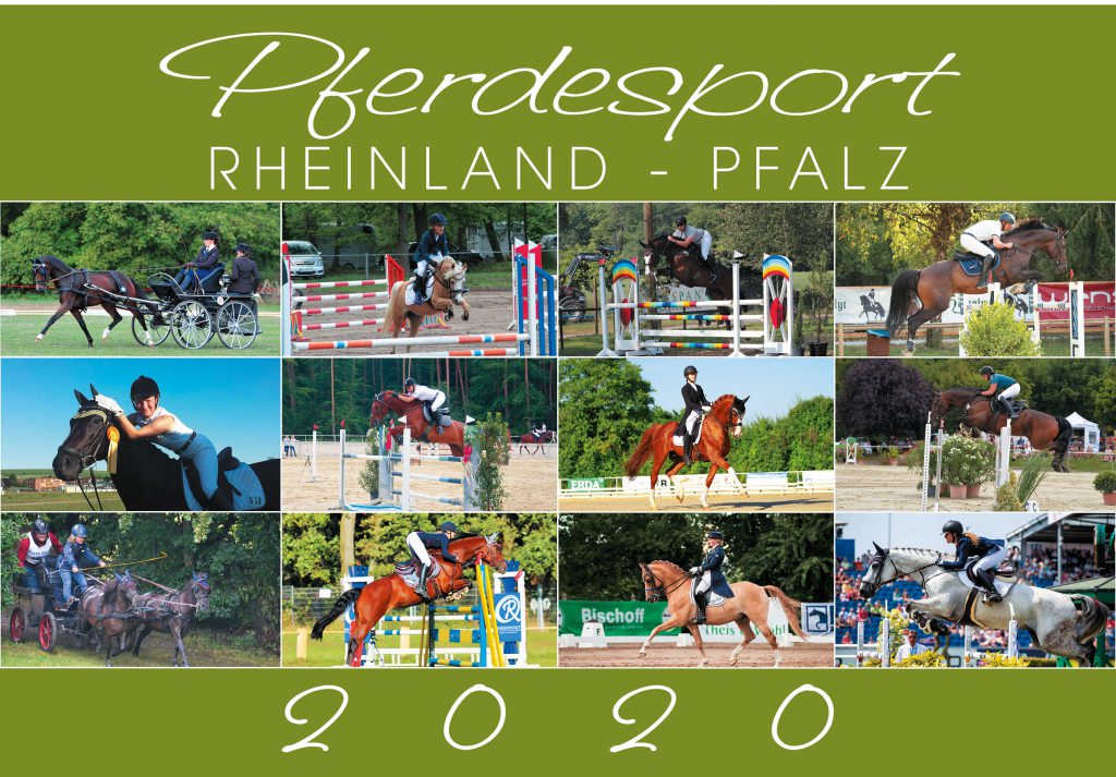 Pferdesportkalender Rheinland-Pfalz-Rheinhessen 2020 für den guten Zweck