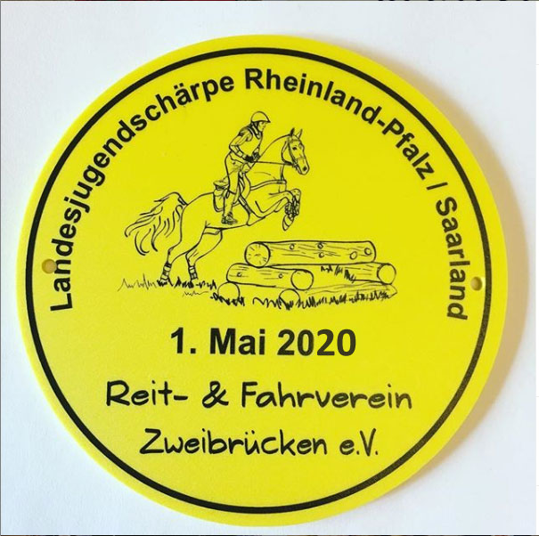 Landesjugendschärpe und LandesjugendschärpePlus 2020 Landgestüt/Rennwiese Zweibrücken