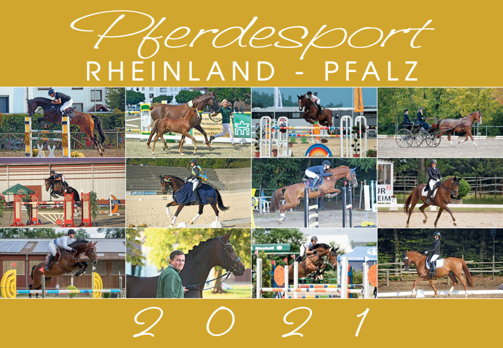 Pferdesportkalender Rheinland-Pfalz-Rheinhessen 2021 für den guten Zweck