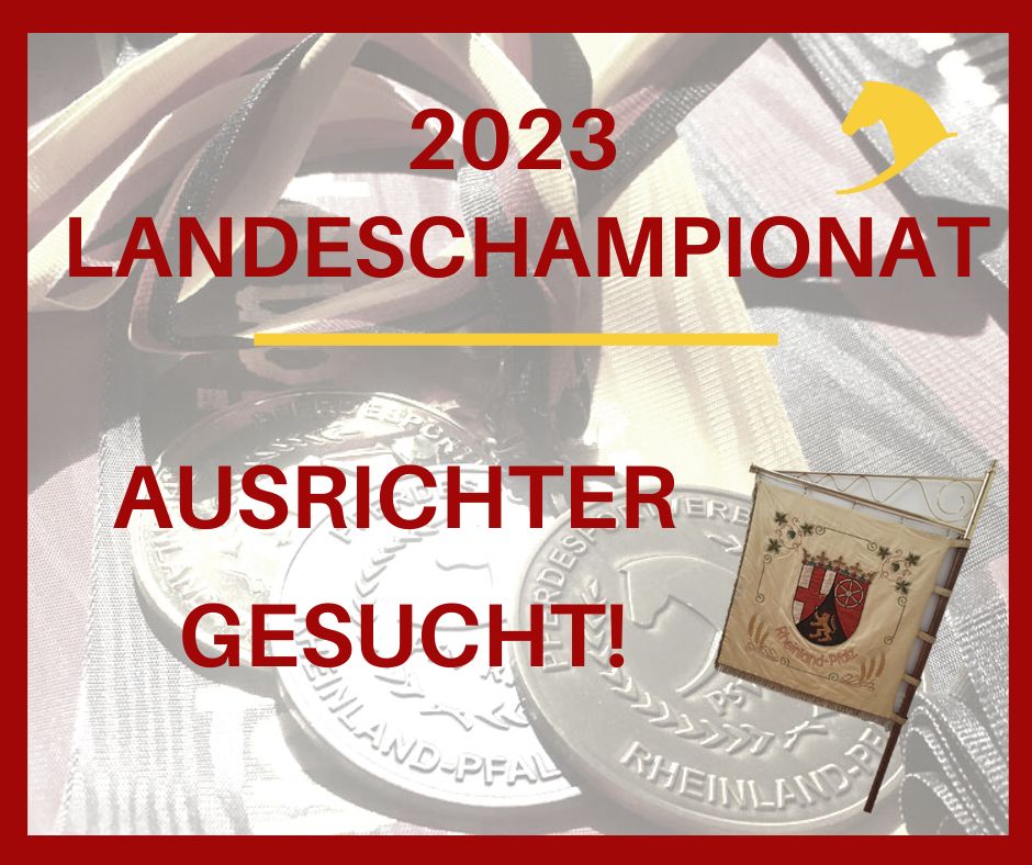 Ausrichter gesucht: Landeschampionat 2023