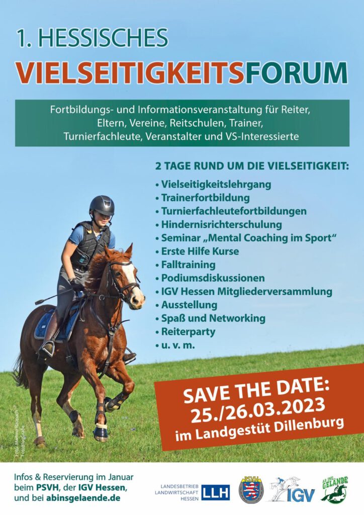 1. Hessisches Vielseitigkeitsforum in Dillenburg