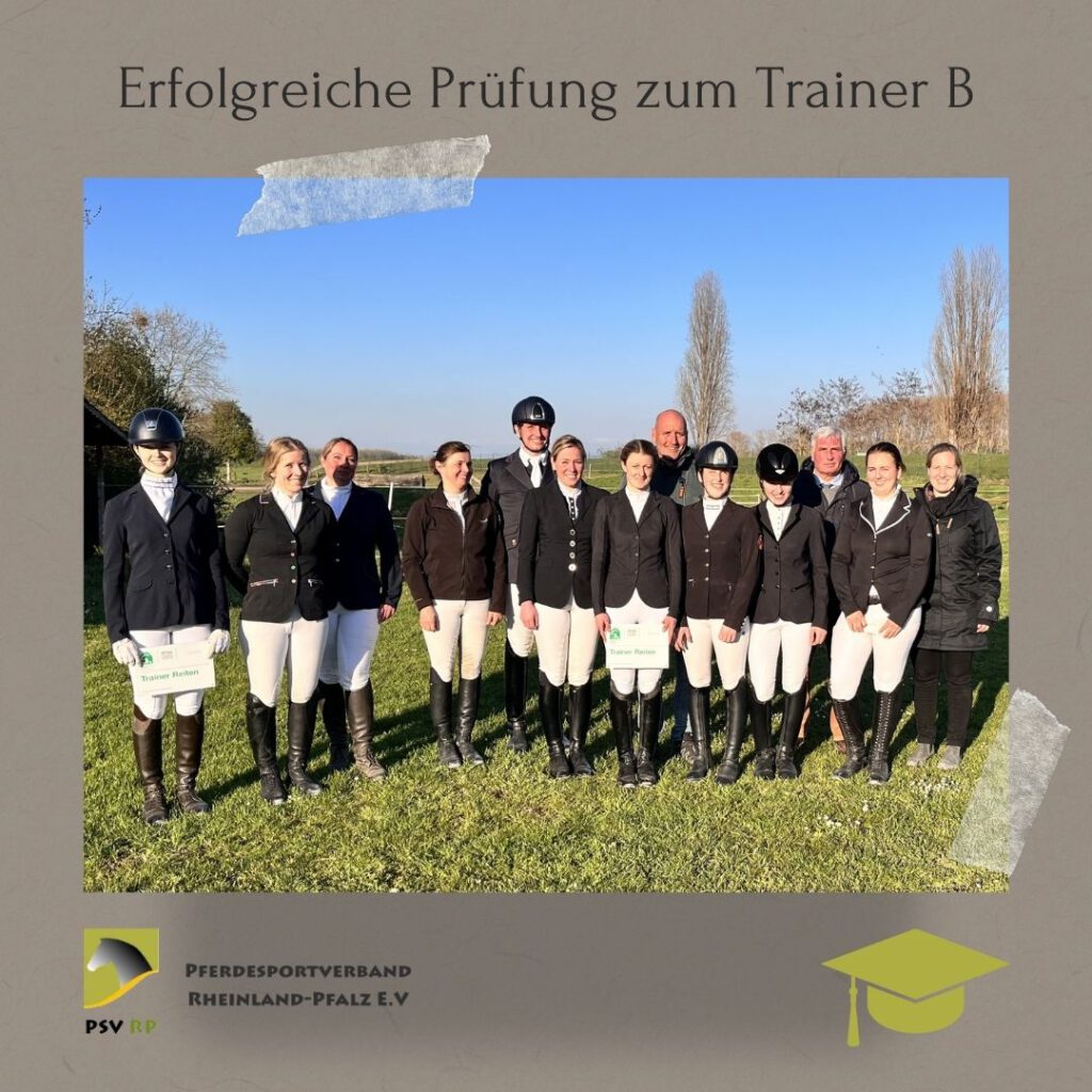 Erfolgreiche Prüfung zum Trainer B