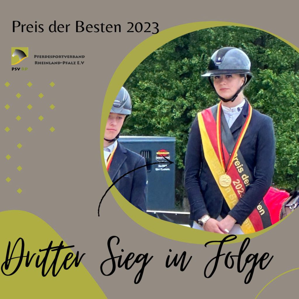 Preis der Besten: Dritter Sieg in Folge