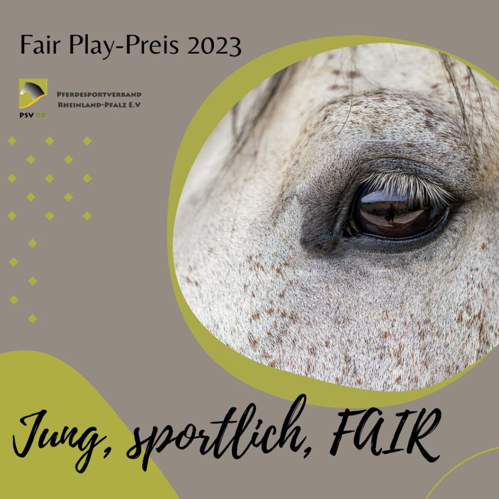 Fair Play-Preis: Jung, sportlich, FAIR