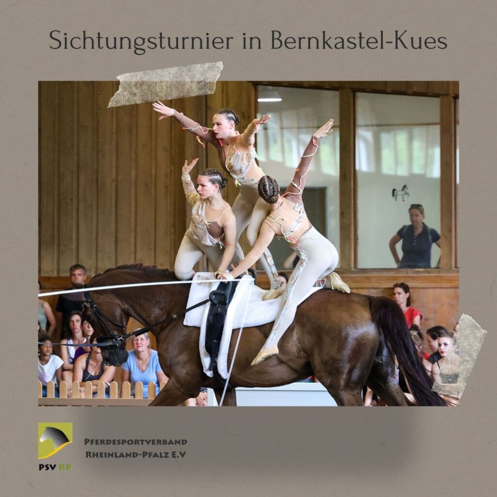 Voltigieren: Sichtungsturnier in Bernkastel-Kues