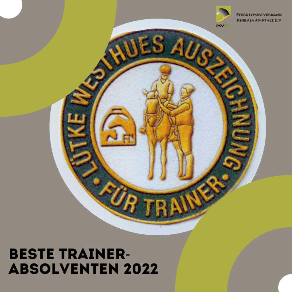 Beste Trainerabsolventen des Jahres 2022 geehrt