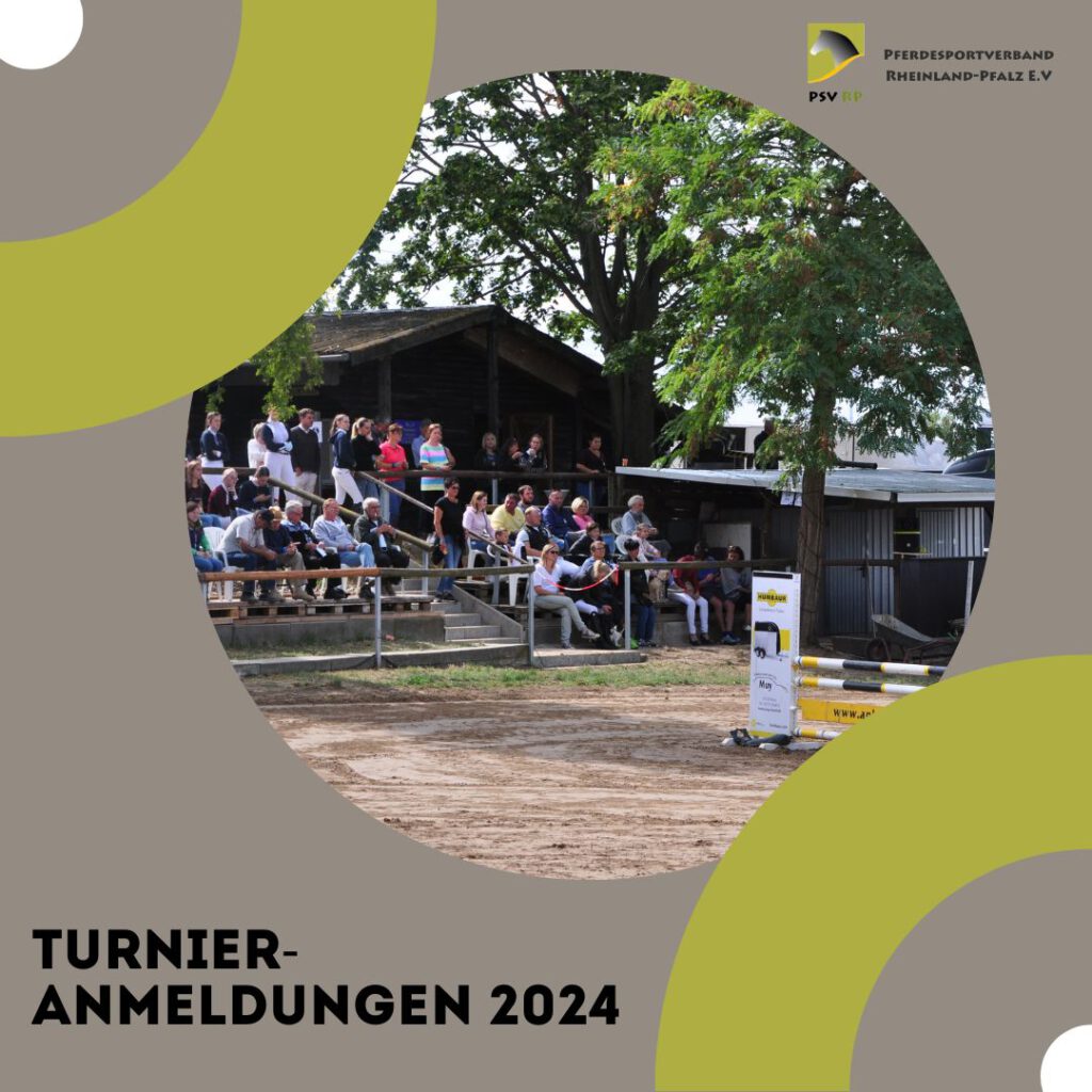 Anmeldung der Turnierveranstaltungen 2024