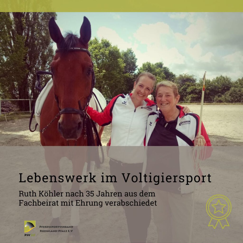 Lebenswerk im Voltigiersport