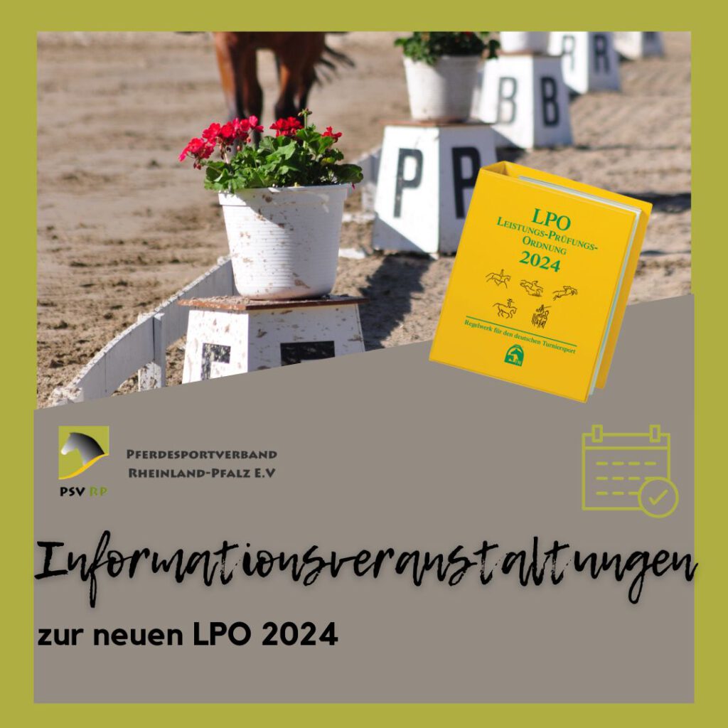 LPO 2024 - Informationsveranstaltungen für verschiedene Zielgruppen