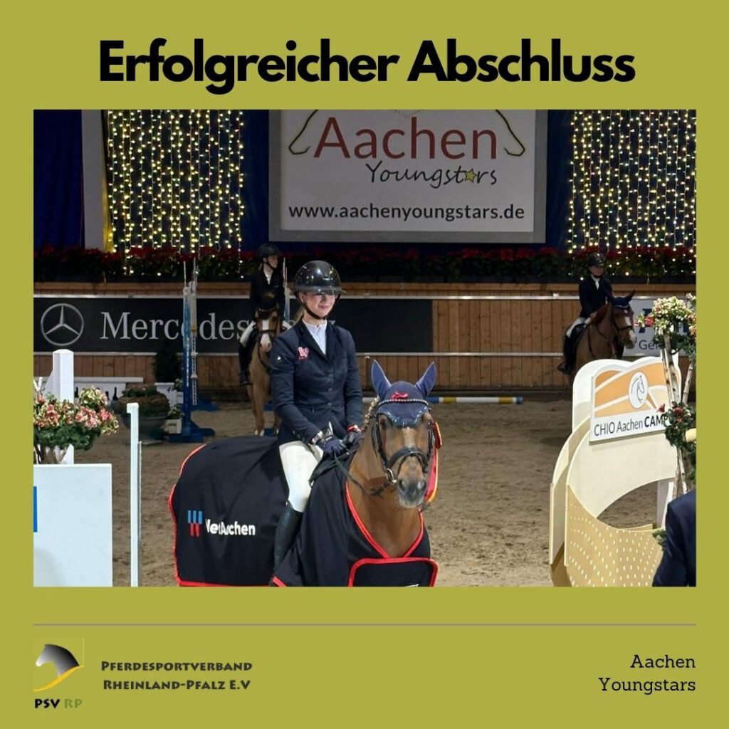 Naomi Himmelreich wird Pony-Championesse in Aachen