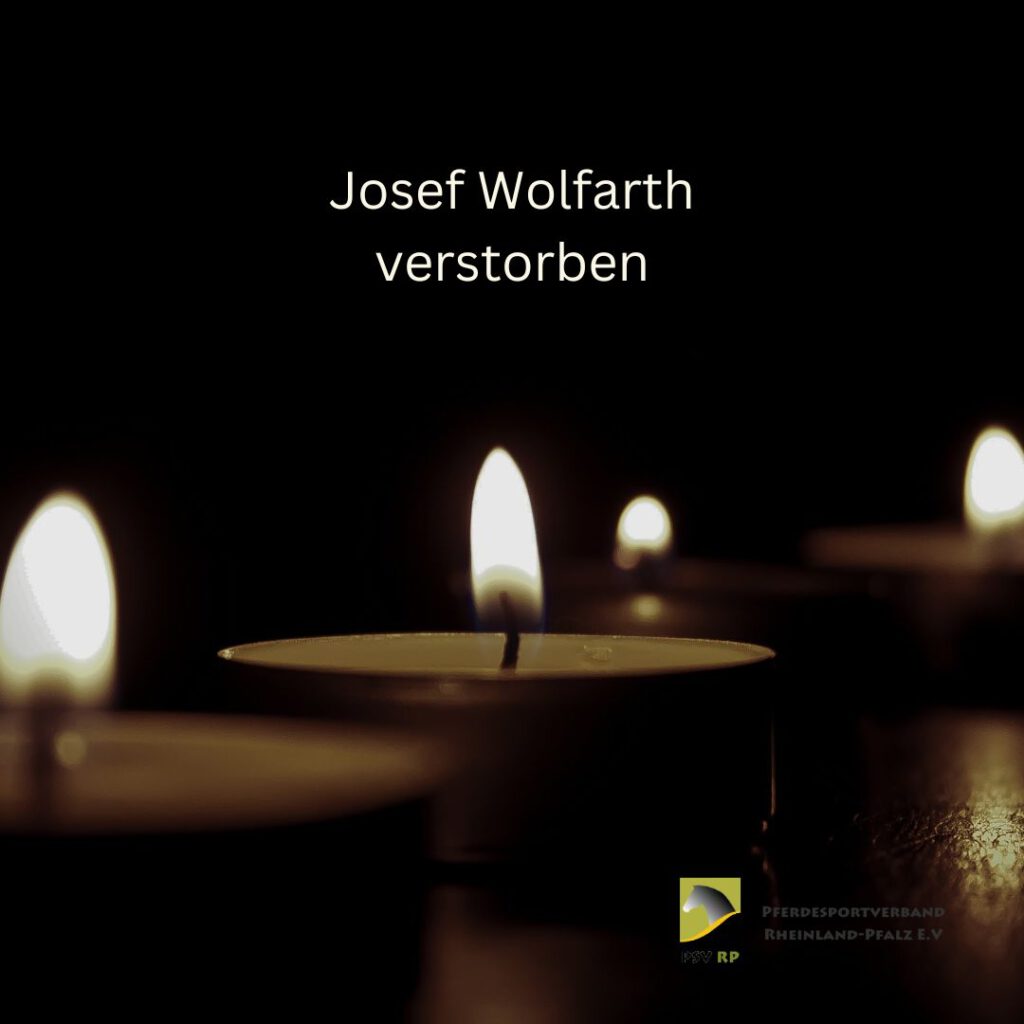 Josef Wolfarth verstorben
