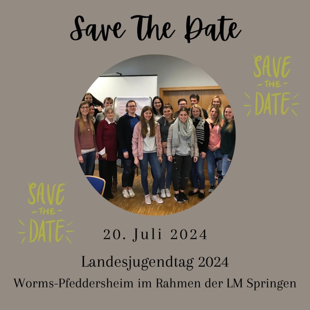 Save the Date: Landesjugendtag 2024