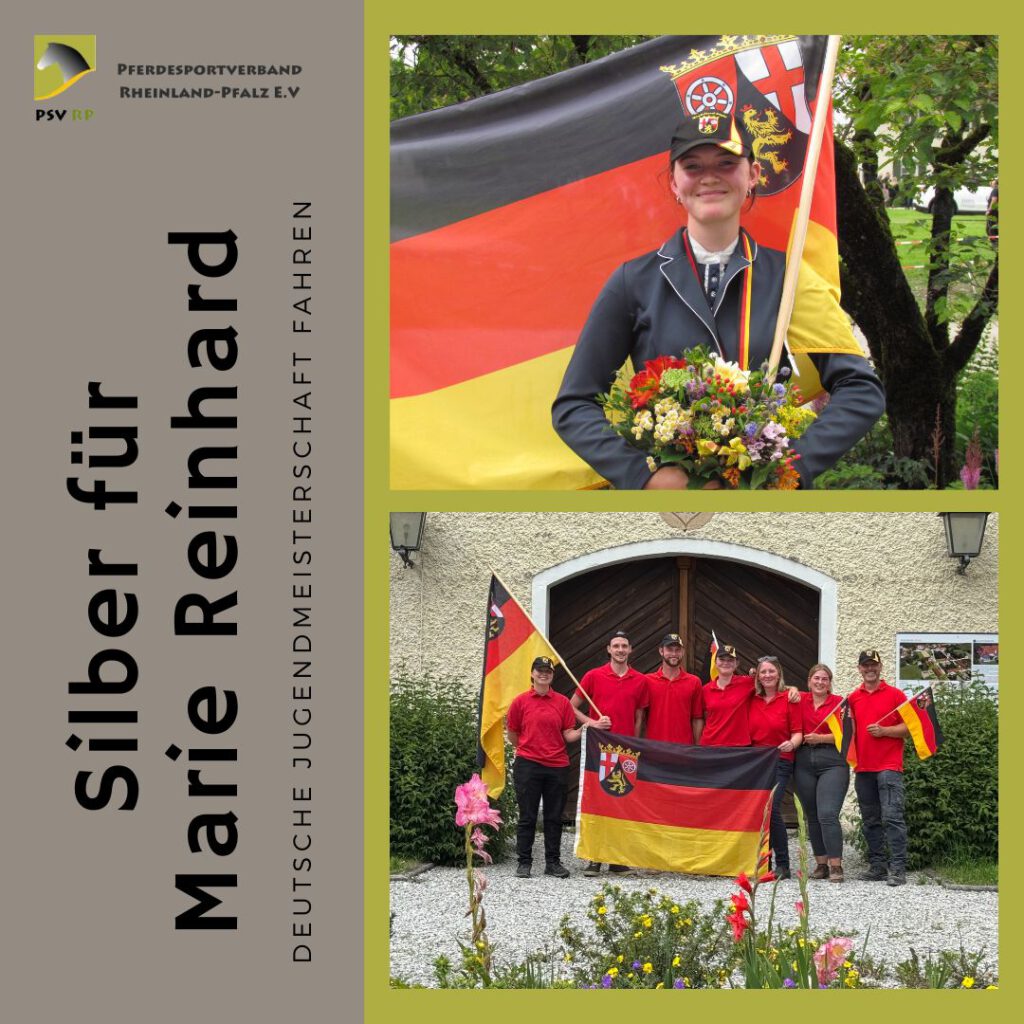 Silber für Marie Reinhard