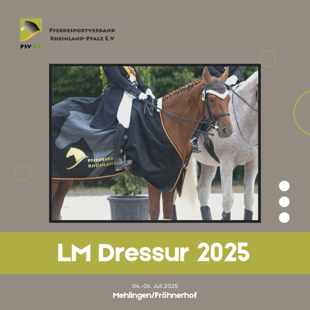 LM Dressur: Neue Gesichter