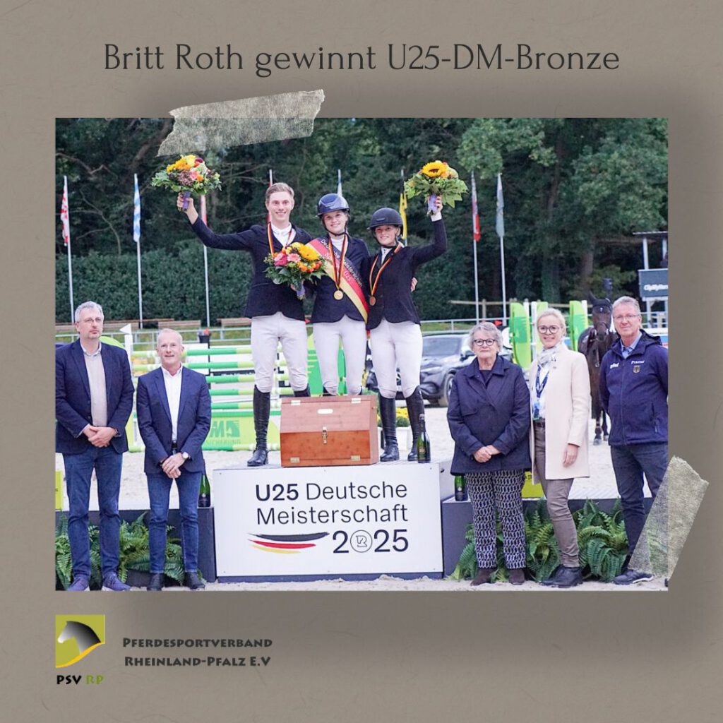 Britt Roth gewinnt U25-DM-Bronze