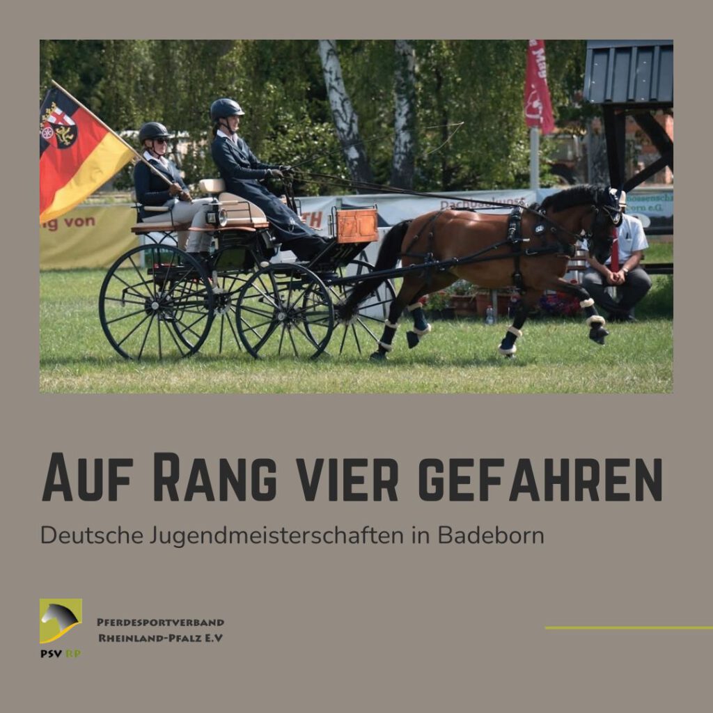 Auf Rang vier gefahren