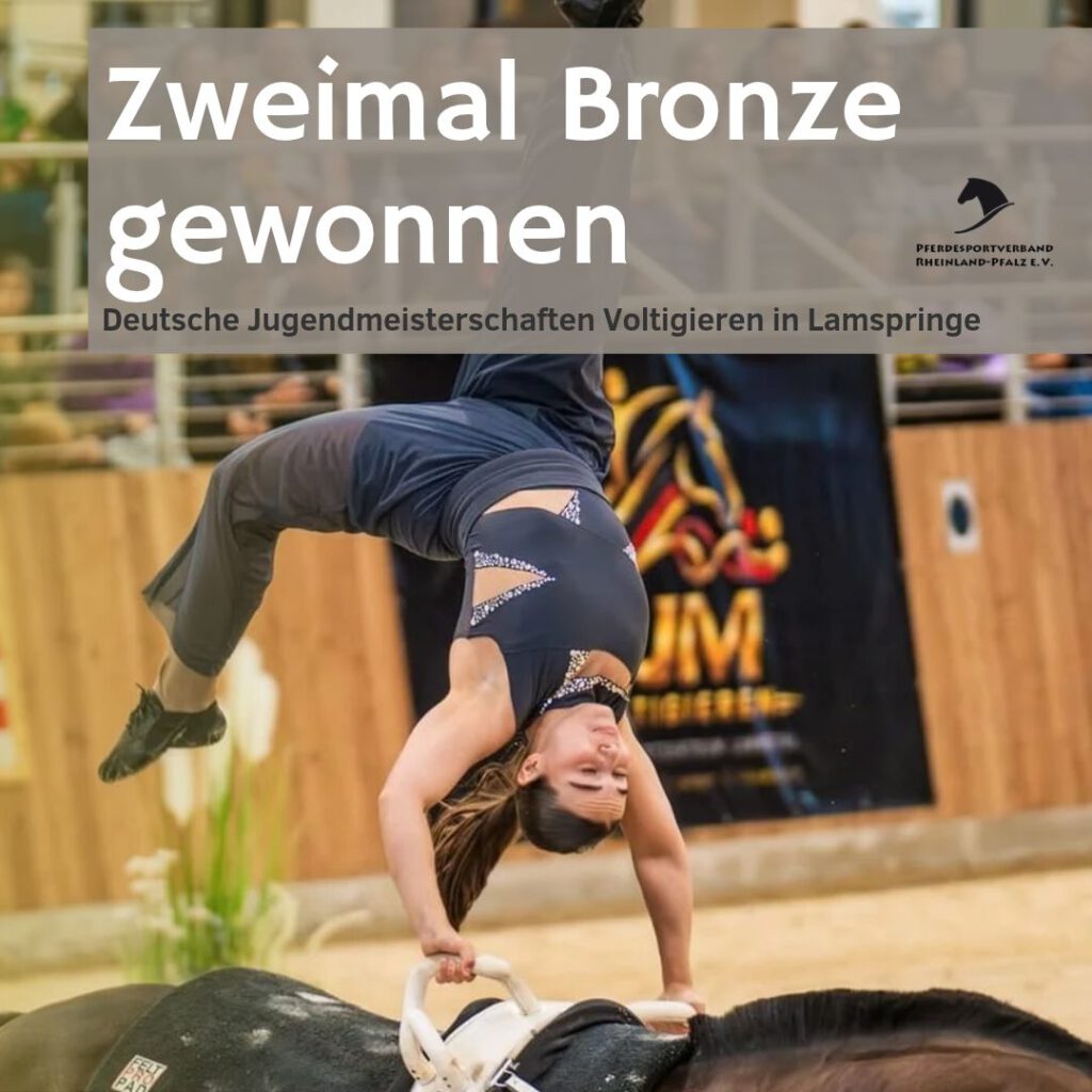 DJM Voltigieren: Zweimal Bronze