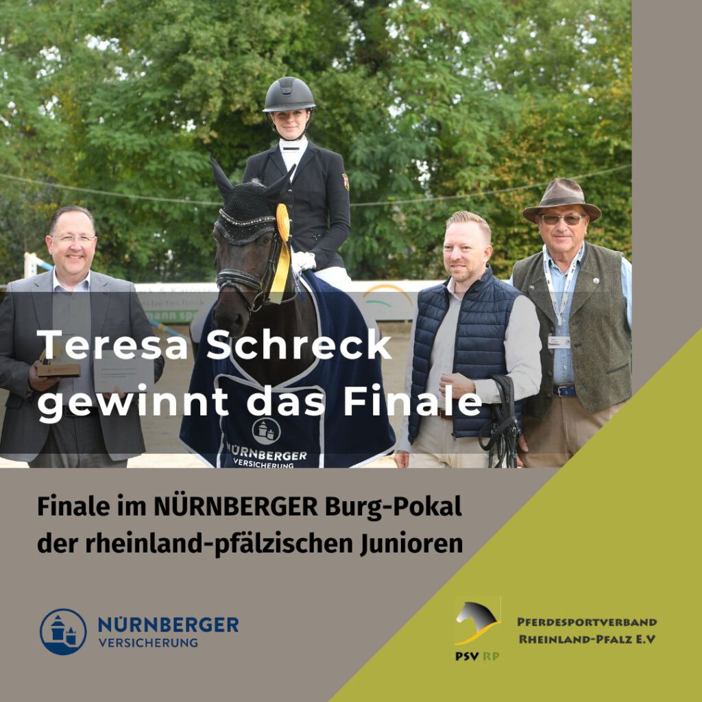 Teresa Schreck gewinnt NÜRNBERGER-Finale